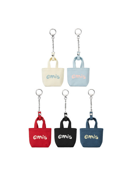 Emis Logo Tote Bag Keyring
