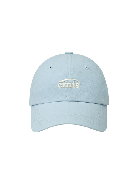 Emis Small Logo Ball Cap-Pastel Blue