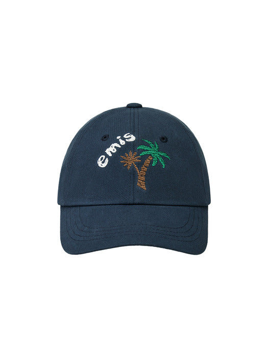 Emis Coastal Ball Cap-Navy