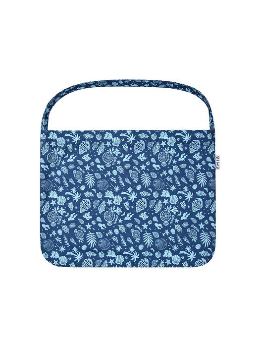 Emis Coastal Logo Eco Bag-Blue