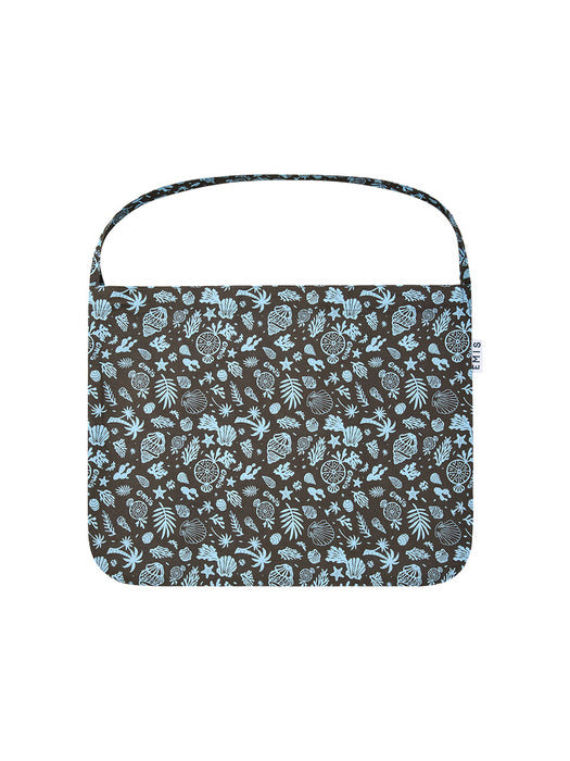 Emis Coastal Logo Eco Bag-Brown