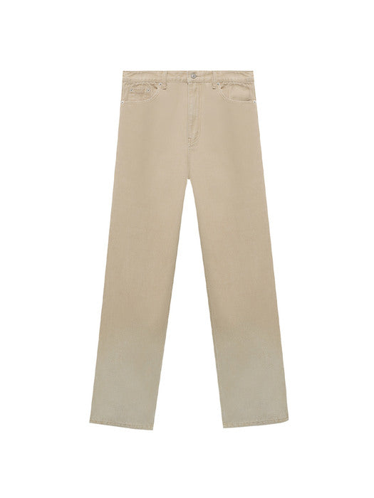 Instantfunk Ms Gradation Cotton Pants - Beige