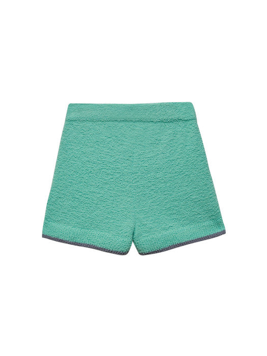 [Instantfunk] Tactel Knitwear Shorts - Mint