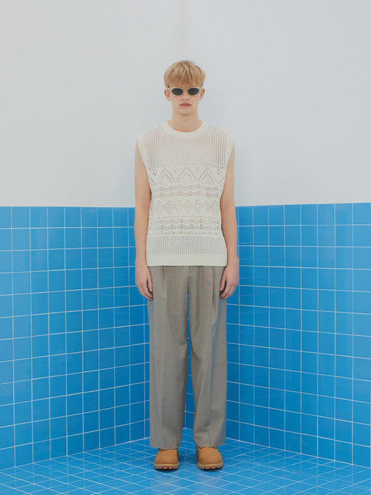Instantfunk Ms Basic Slacks - Beige