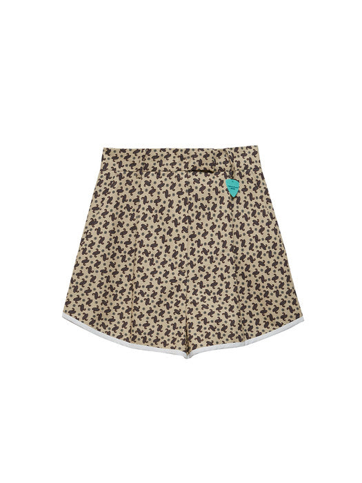 Instantfunk Paisley Shorts - Beige