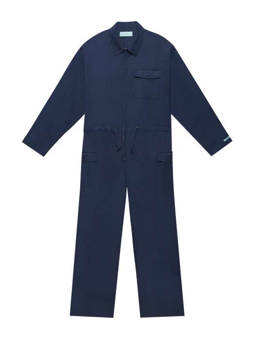 Instantfunk Ms Zip-Up Jumpsuit - Navy