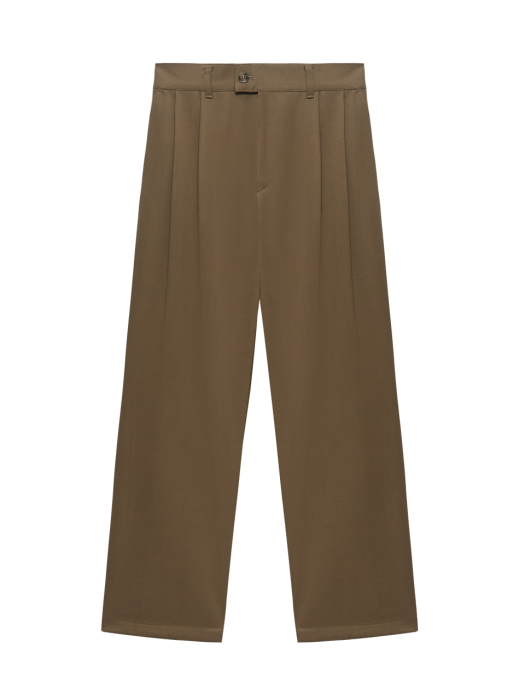 Instantfunk Ms. Banding Wool Slacks - Beige