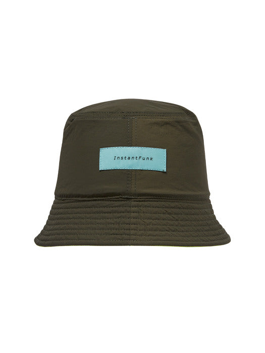 [Instantfunk] Reversible Bucket Hat - Green