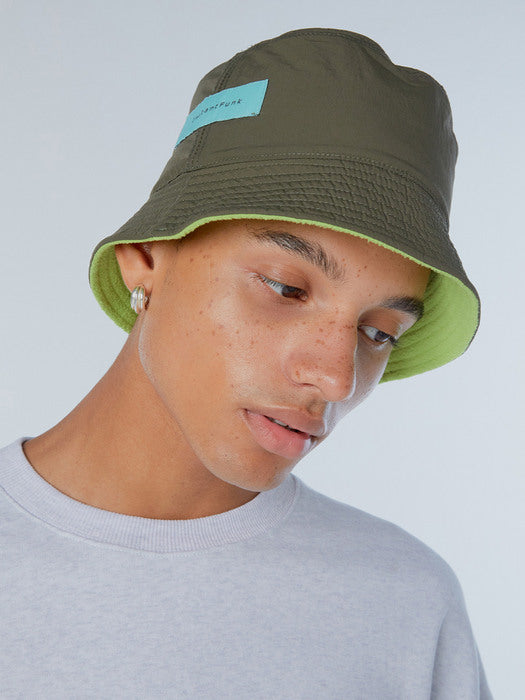 [Instantfunk] Reversible Bucket Hat - Green