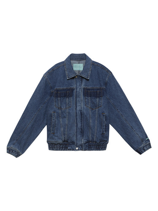 Instantfunk Deconstruct Denim Jacket - Blue