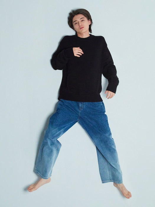 Instantfunk Ms Gradation Denim Pants - Blue