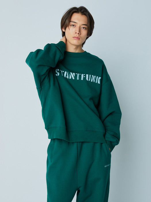 Instantfunk Standard Logo Sweatshirt - Green