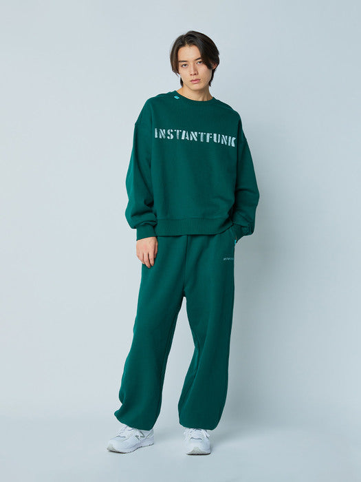 Instantfunk Standard Logo Sweatshirt - Green