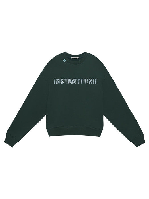 Instantfunk Standard Logo Sweatshirt - Green