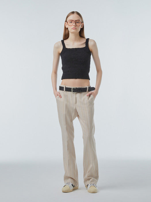 Instantfunk Tactel Knitwear Top - Black