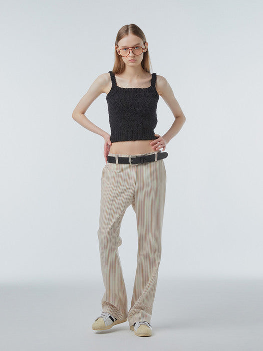 Instantfunk Tactel Knitwear Top - Black