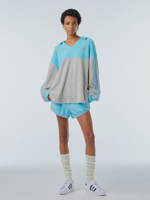 [Instantfunk] Boucle Shorts - Blue