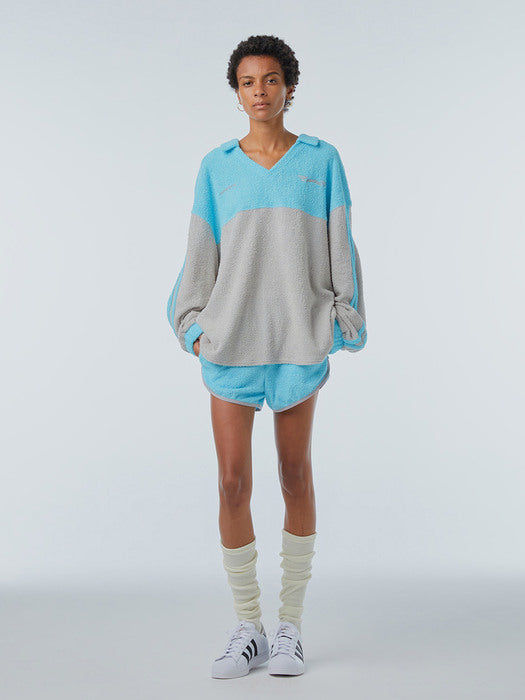 [Instantfunk] Boucle Shorts - Blue