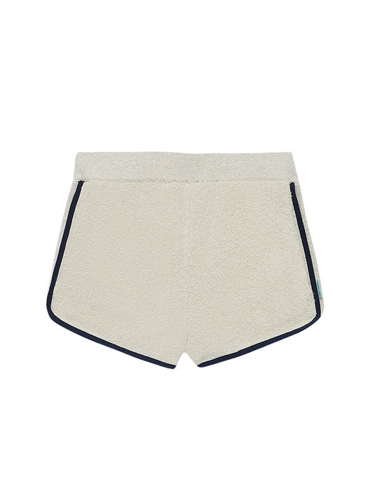 Instantfunk Boucle Shorts - Ivory