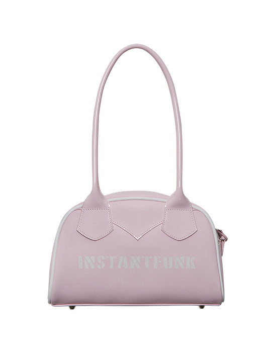 [Instantfunk] Enamel Shoulder Bag - Pink