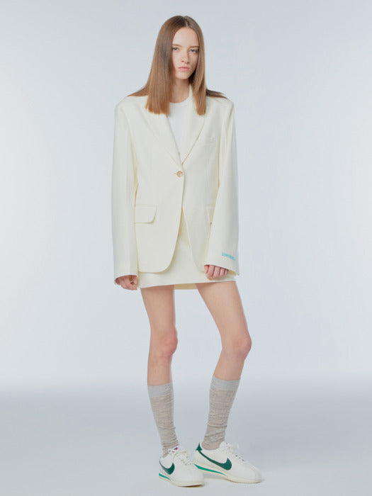 Instantfunk Low-Rise Wool Mini Skirt