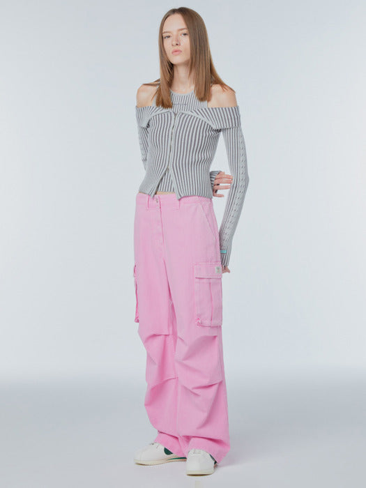 Instantfunk Cargo Wide Denim Pants
