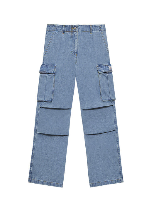 Instantfunk Cargo Wide Denim Pants