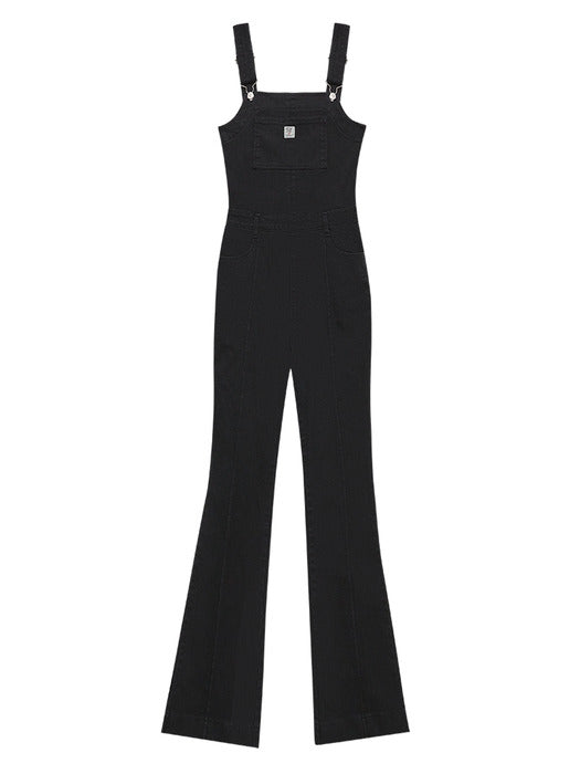 Instantfunk Bootcut Denim Overalls