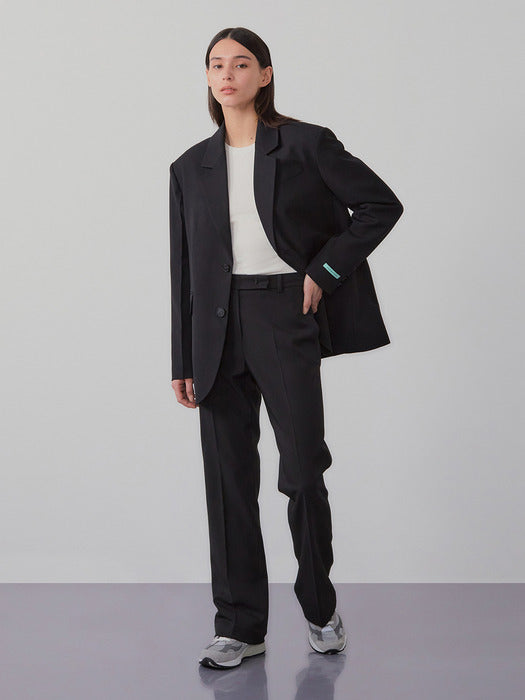[Instantfunk] Classic Wool Single Jacket