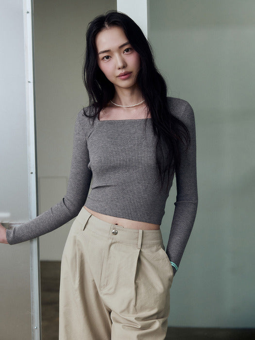 Instantfunk Square Neck Knitwear