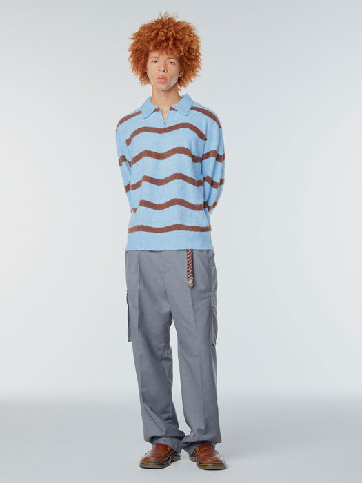 Instantfunk Ms Wide Cargo Slacks