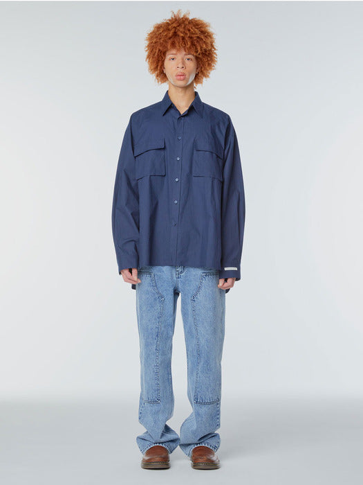 Instantfunk Ms Oversized Pocket Shirt