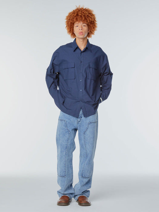 Instantfunk Ms Oversized Pocket Shirt