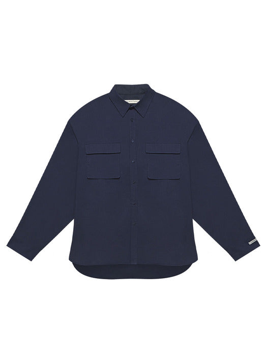 Instantfunk Ms Oversized Pocket Shirt