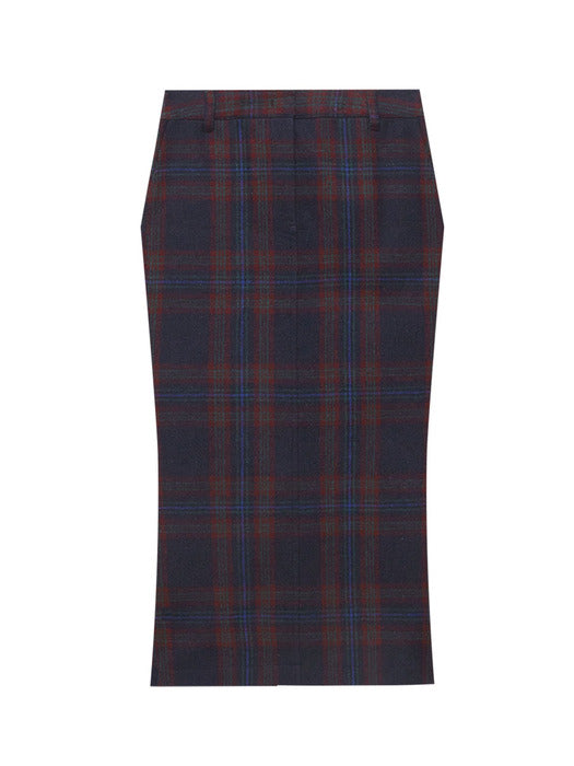 Instantfunk Mermaid Wool Long Skirt