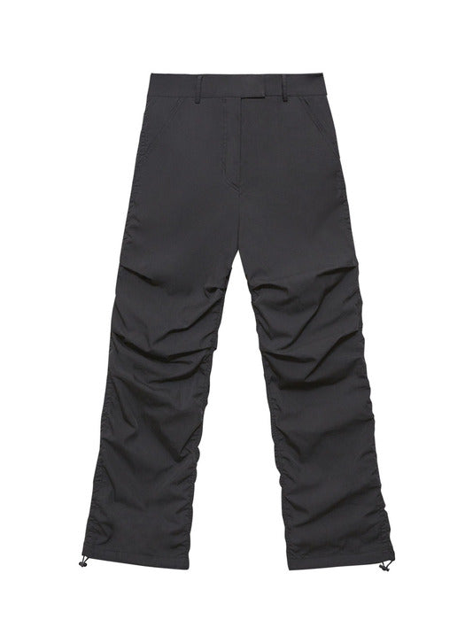 Instantfunk Shirring Cotton Pants