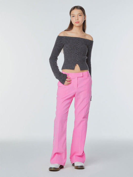 Instantfunk Corduroy Semi Bootcut Pants