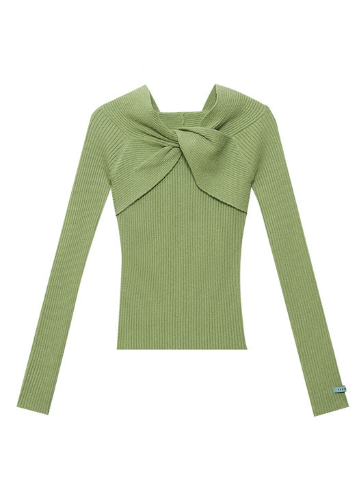 [Instantfunk] Multi-way Drape Knitwear