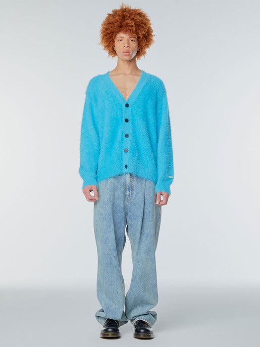 Instantfunk Ms Snow Washed Wide Denim Pants