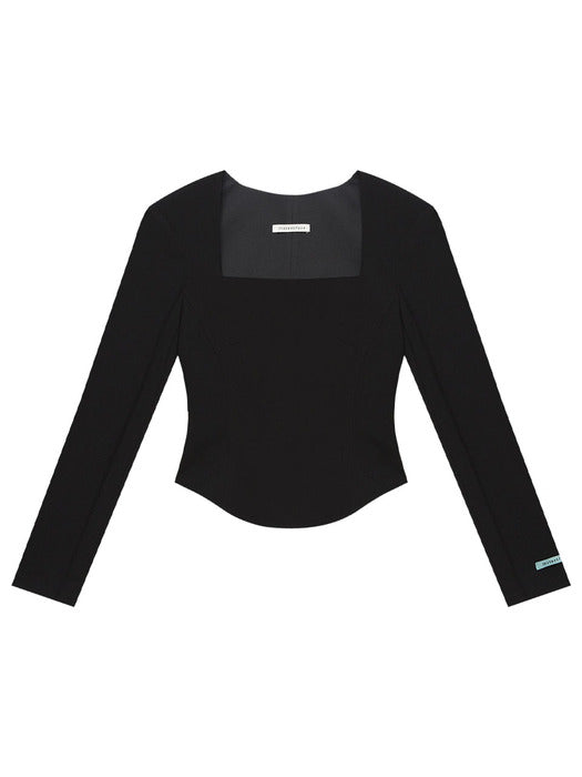 Instantfunk Square Neck Blouse