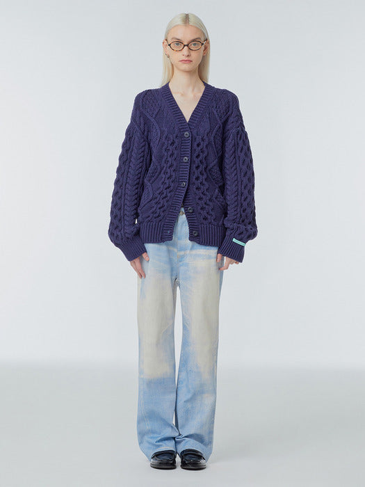 Instantfunk Color Printing Denim Pants