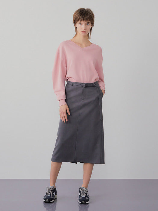 Instantfunk V-neck Volume Knitwear
