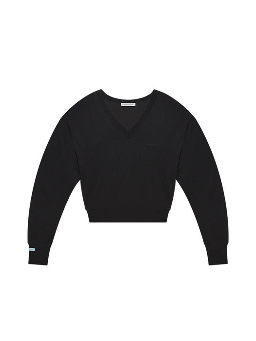 Instantfunk V-neck Volume Knitwear