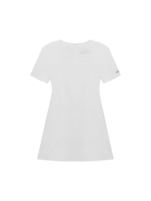 Instantfunk Square Neck Classic Mini Dress
