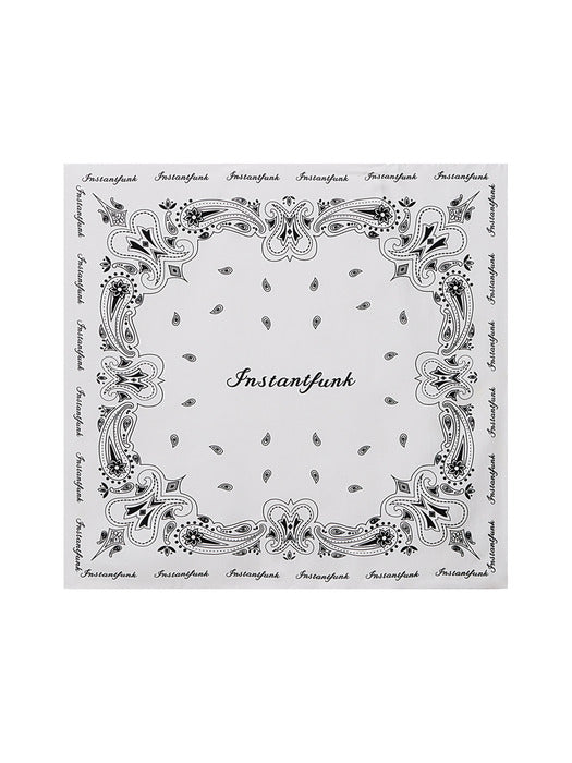 [Instantfunk] Paisley Silk Scarf Top