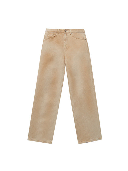 Instantfunk Vintage Washed Wide Denim Pants