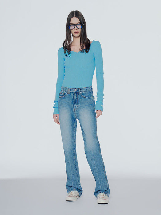 Instantfunk Multi-way Heart Neck Knitwear