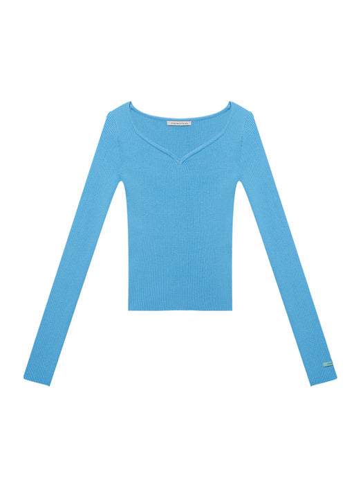Instantfunk Multi-way Heart Neck Knitwear