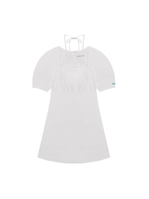 Instantfunk Strap Square Neck Mini Dress