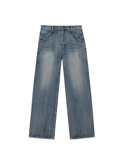 Instantfunk Men's Wide Denim Pants